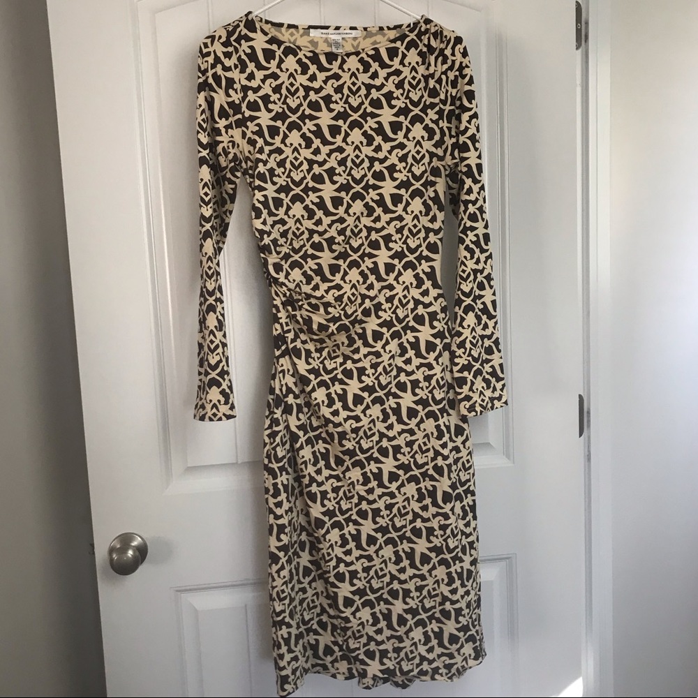 DVF vintage silk dress